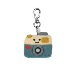 Silly Beans Camera Keychain